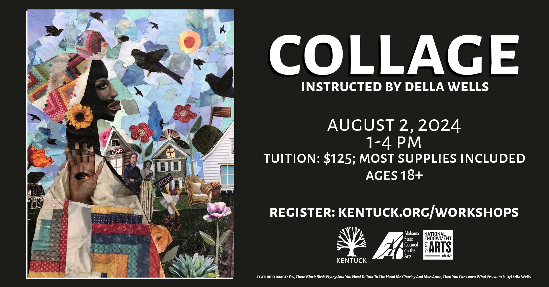 Collage with Della Wells