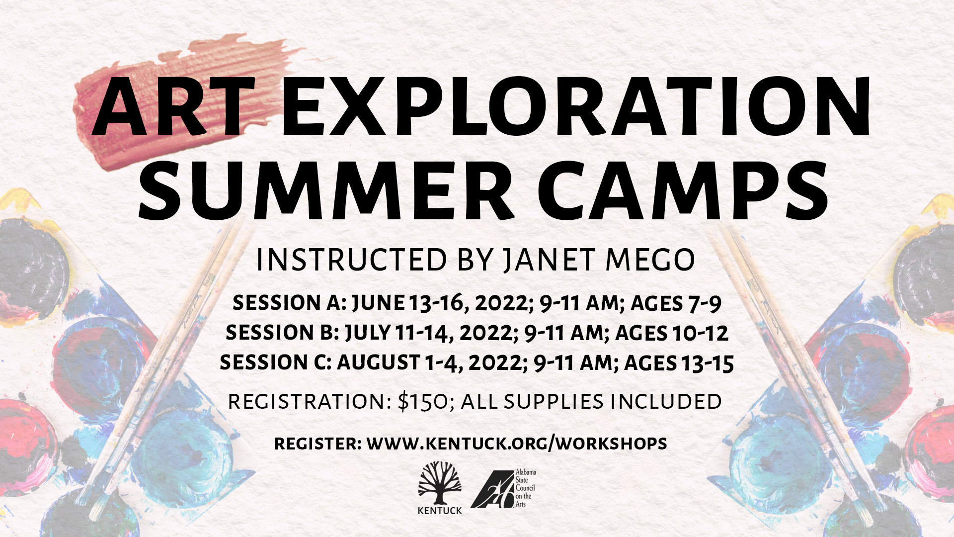 Session A: Art Exploration Camp with Janet Mego
