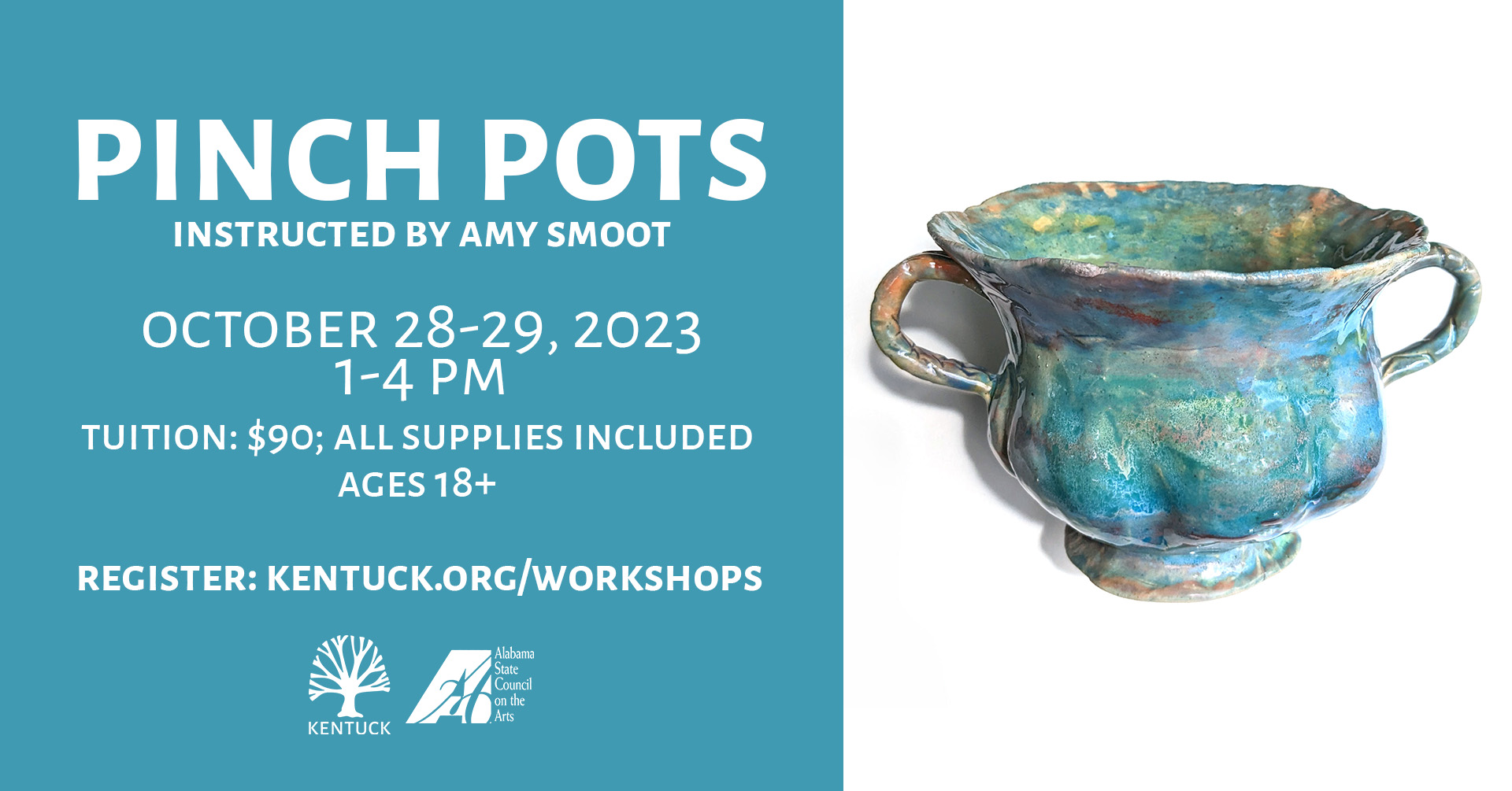 Pinch Pots with Amy Smoot: October 2023 cover image