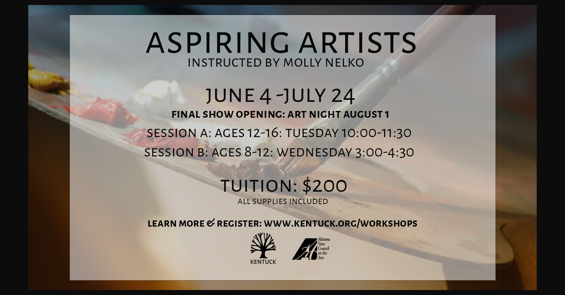 Aspiring Artists Summer Camps - 2024