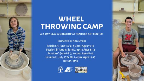 Summer Wheel Throwing Camp 2026