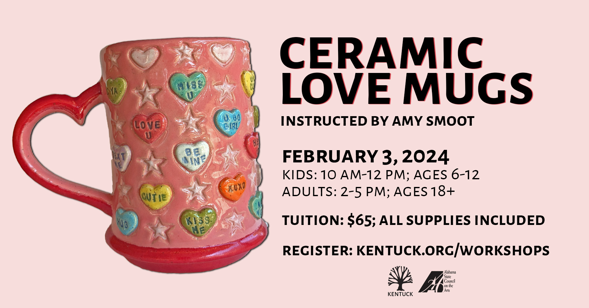 Ceramic Love Mugs with Amy Smoot cover image