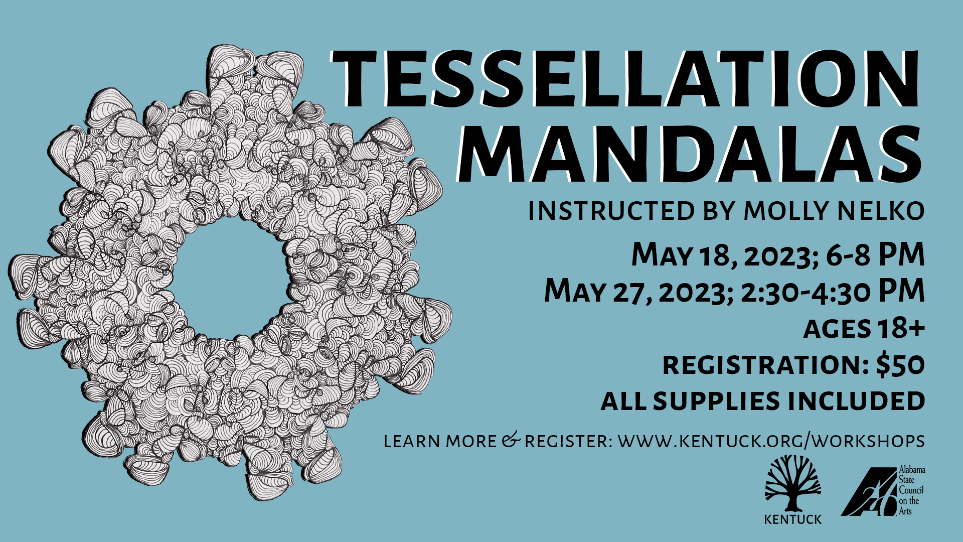 Tessellation Mandalas 18+