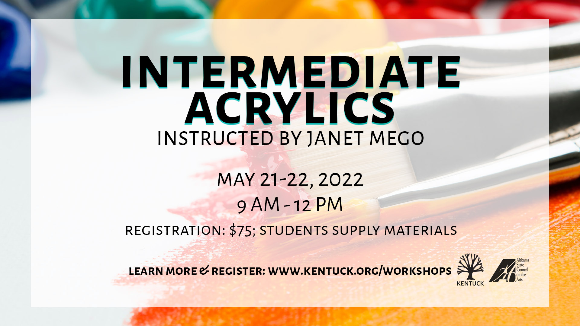 Intermediate Acrylics with Janet Mego