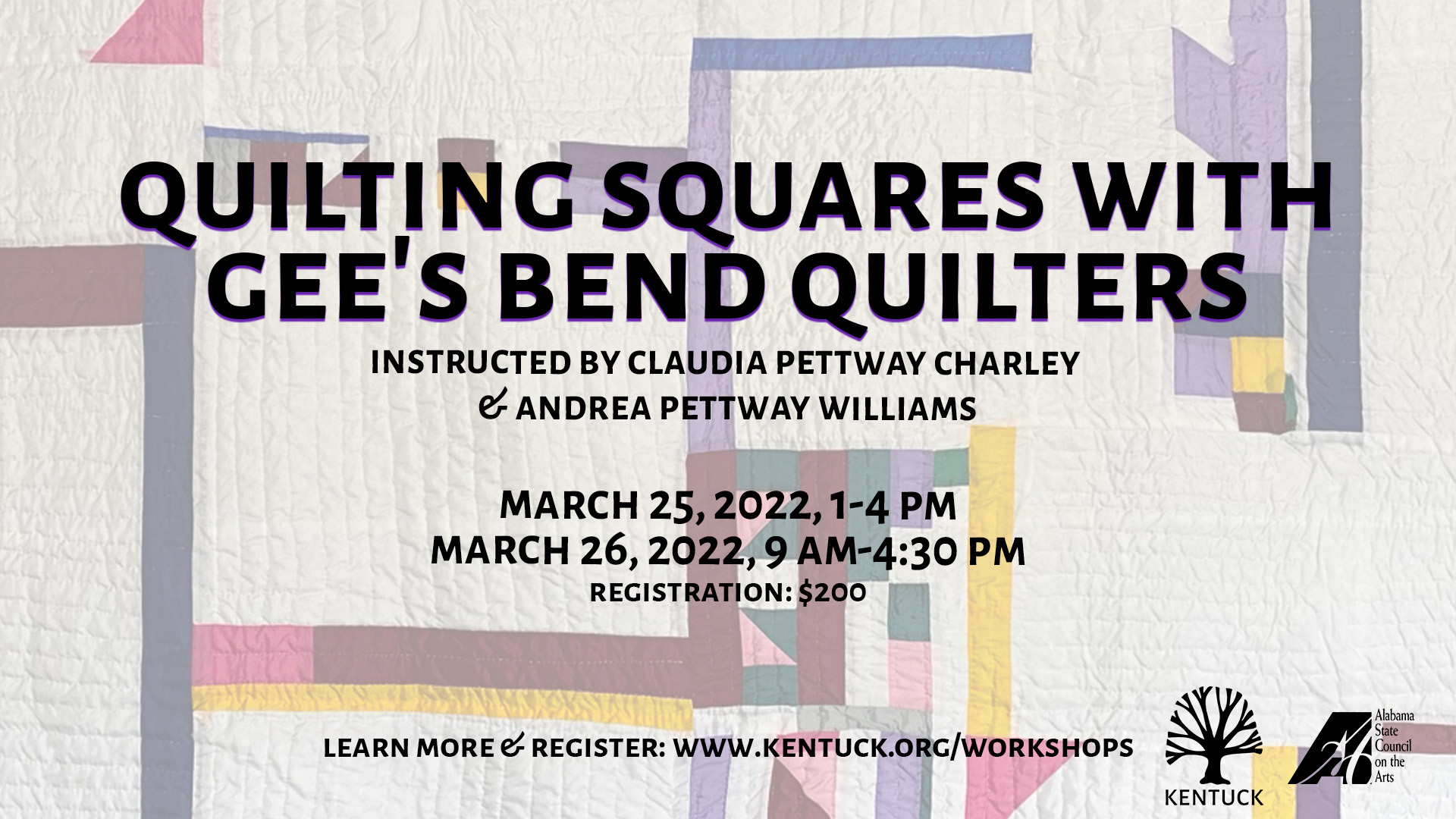 Quilting Squares with Gee's Bend Quilters