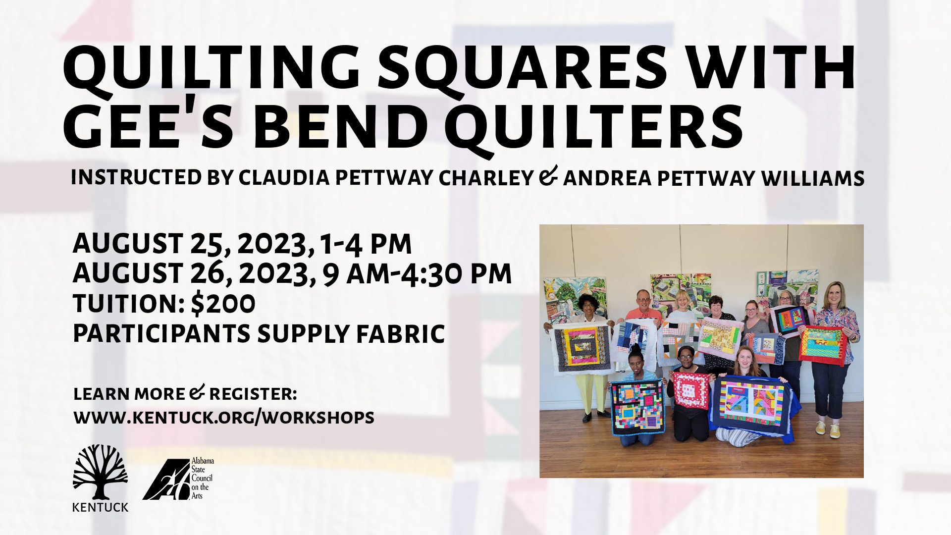 Quilting Squares with Gee's Bend Quilters: August 2023 cover image