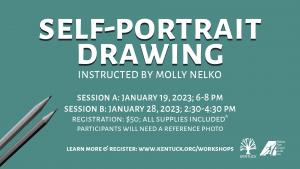Session A Registration: Self-Portrait Drawing cover picture