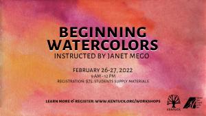 Non-Member Registration for Beginning Watercolors cover picture