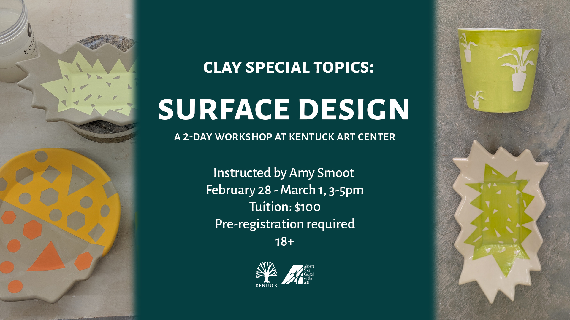 Clay Special Topics: Surface Design
