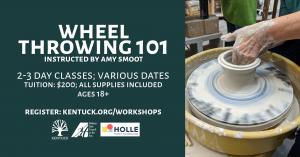May 8, 9, & 16: Wheel Throwing 101 Registration cover picture