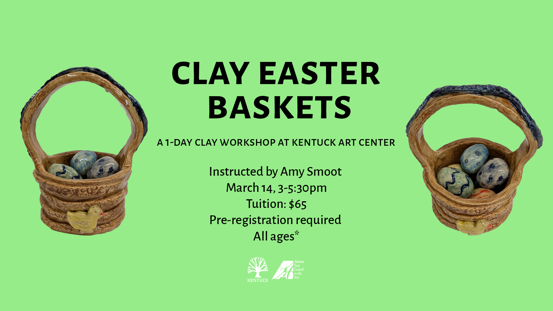 Clay Easter Baskets
