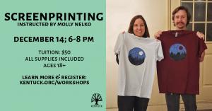Registration: Screenprinting cover picture