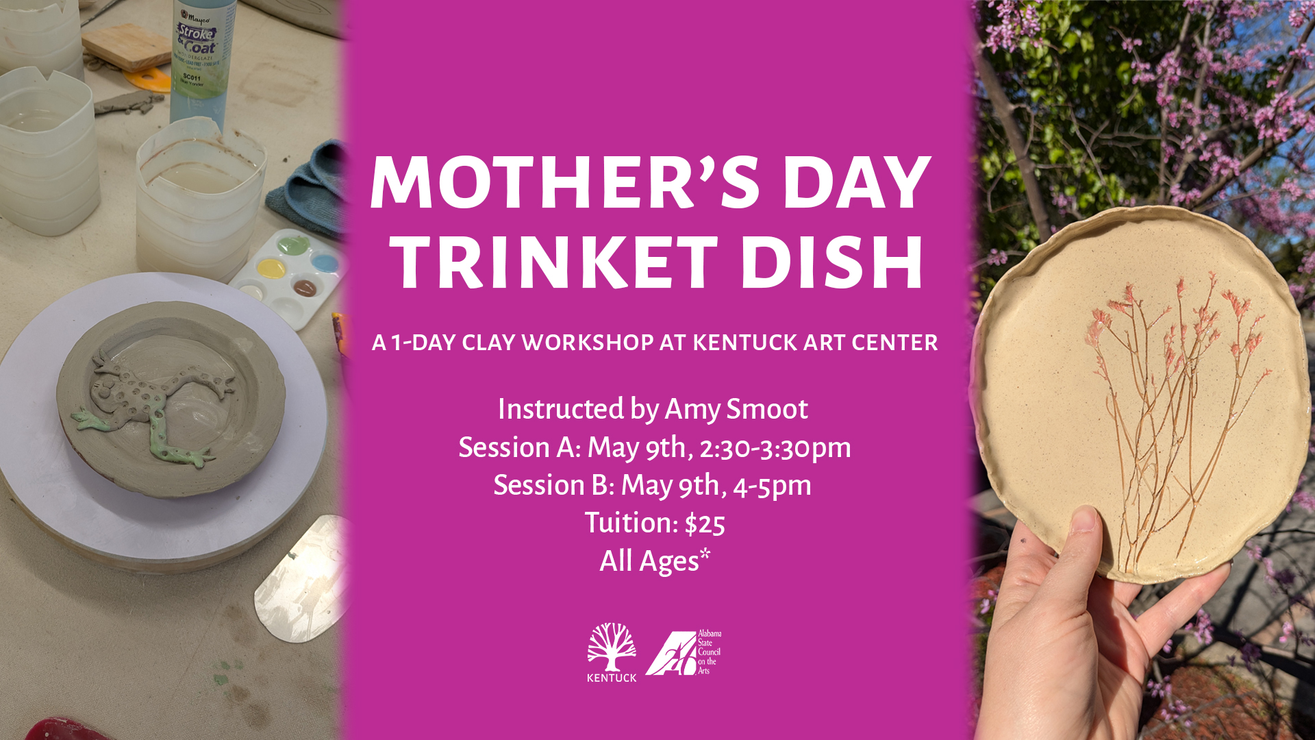 Mother's Day Trinket Dishes