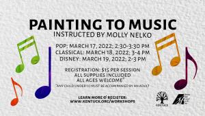 Painting to Music: Disney Non-Member Registration cover picture