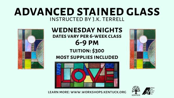 Advanced Stained Glass with J.K. Terrell: 2025