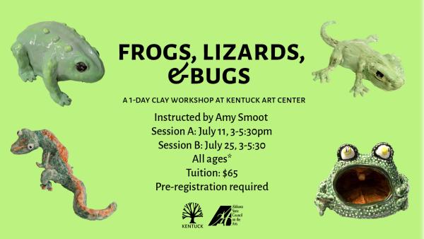 Frogs, Lizards & Bugs 2026