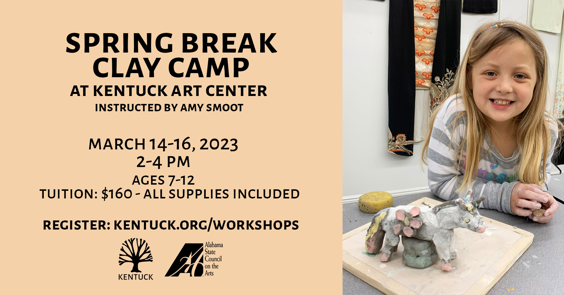 Spring Break Clay Camp 2023 with Amy Smoot cover image
