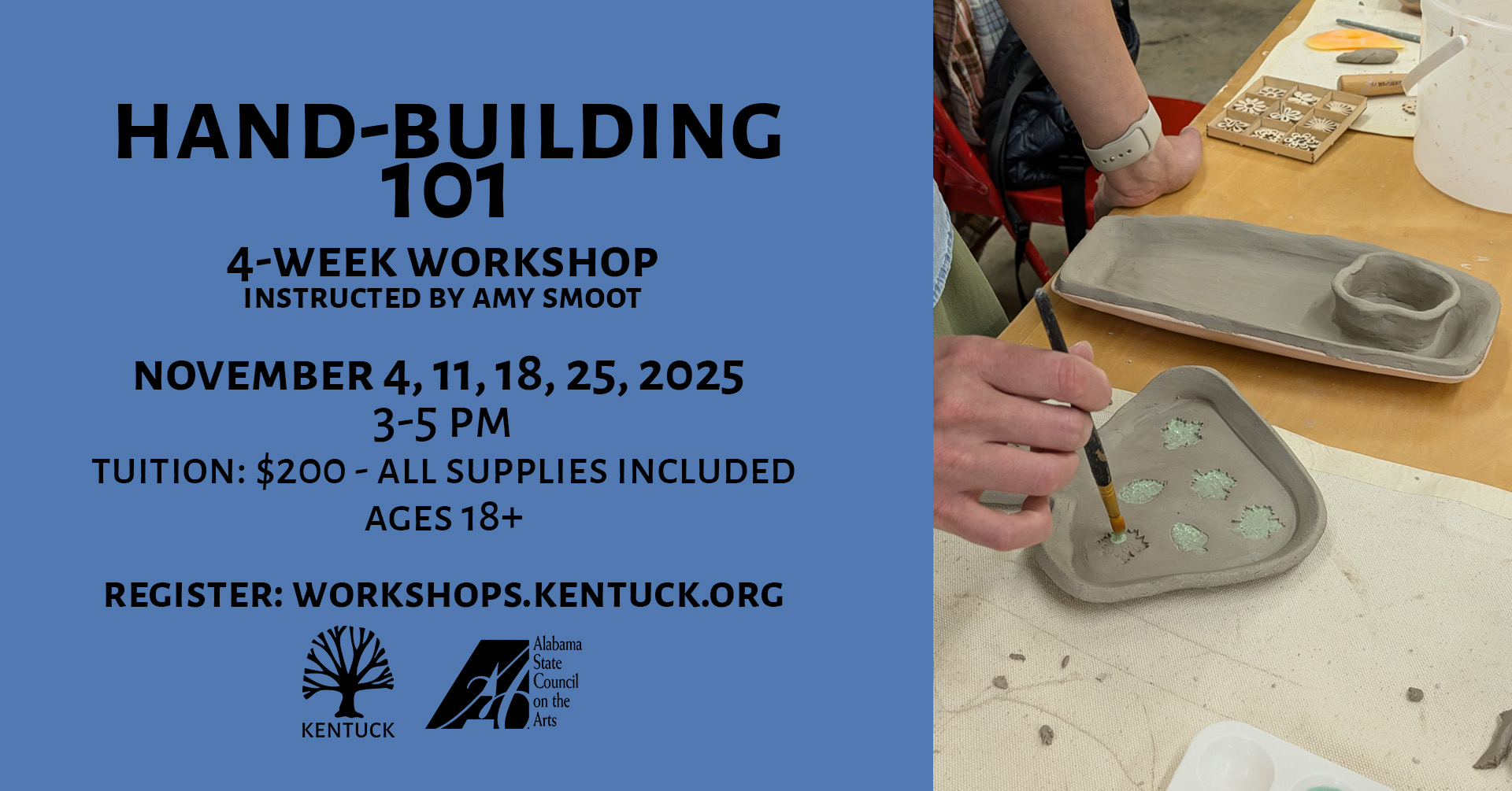 Hand- Building 101 Registration cover picture
