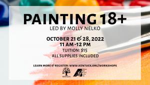 Session A: Non-Member Registration: Painting 18+ cover picture