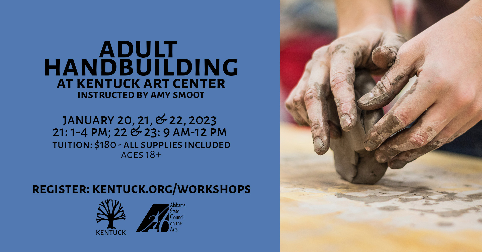 Adult Handbuilding with Amy Smoot: January 2023