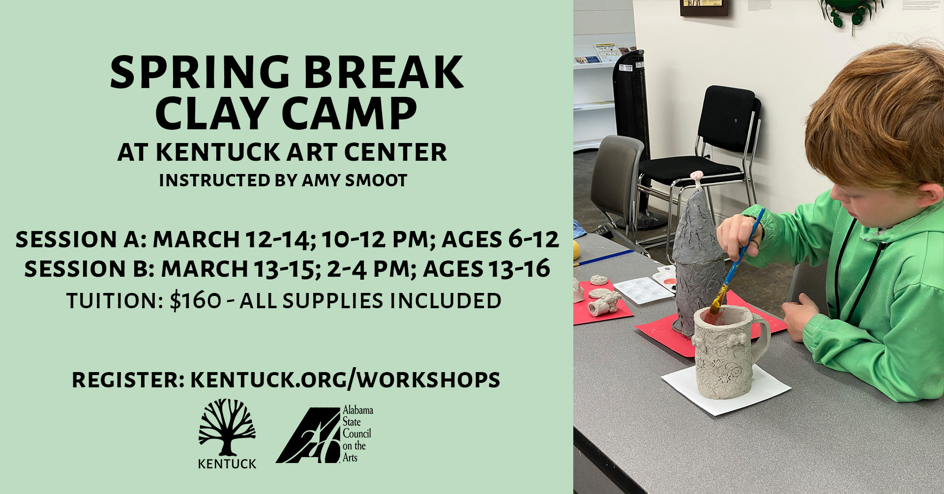 Spring Break Clay Camp 2024 with Amy Smoot