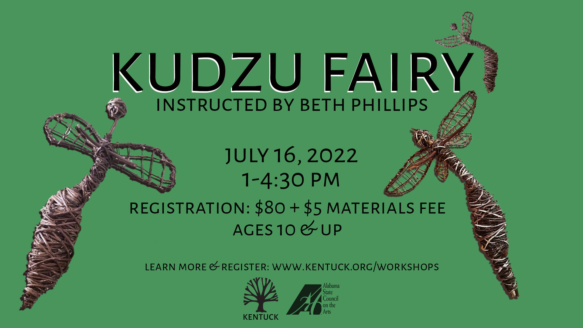 Kudzu Fairy Workshop with Beth Phillips cover image