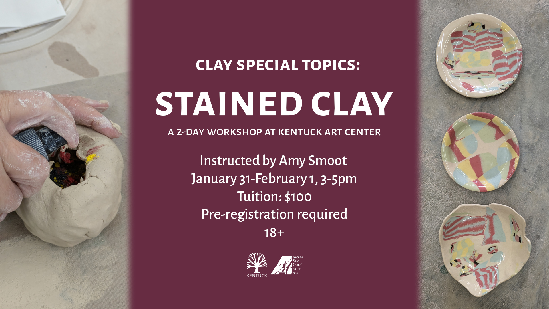 Clay Special Topics: Stained Clay