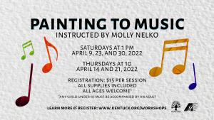 Non-Member Registration for Painting to Music: Bluegrass cover picture