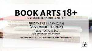 November Registration for Book Arts cover picture