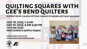 Registration for Quilting Squares: July 2025 cover picture