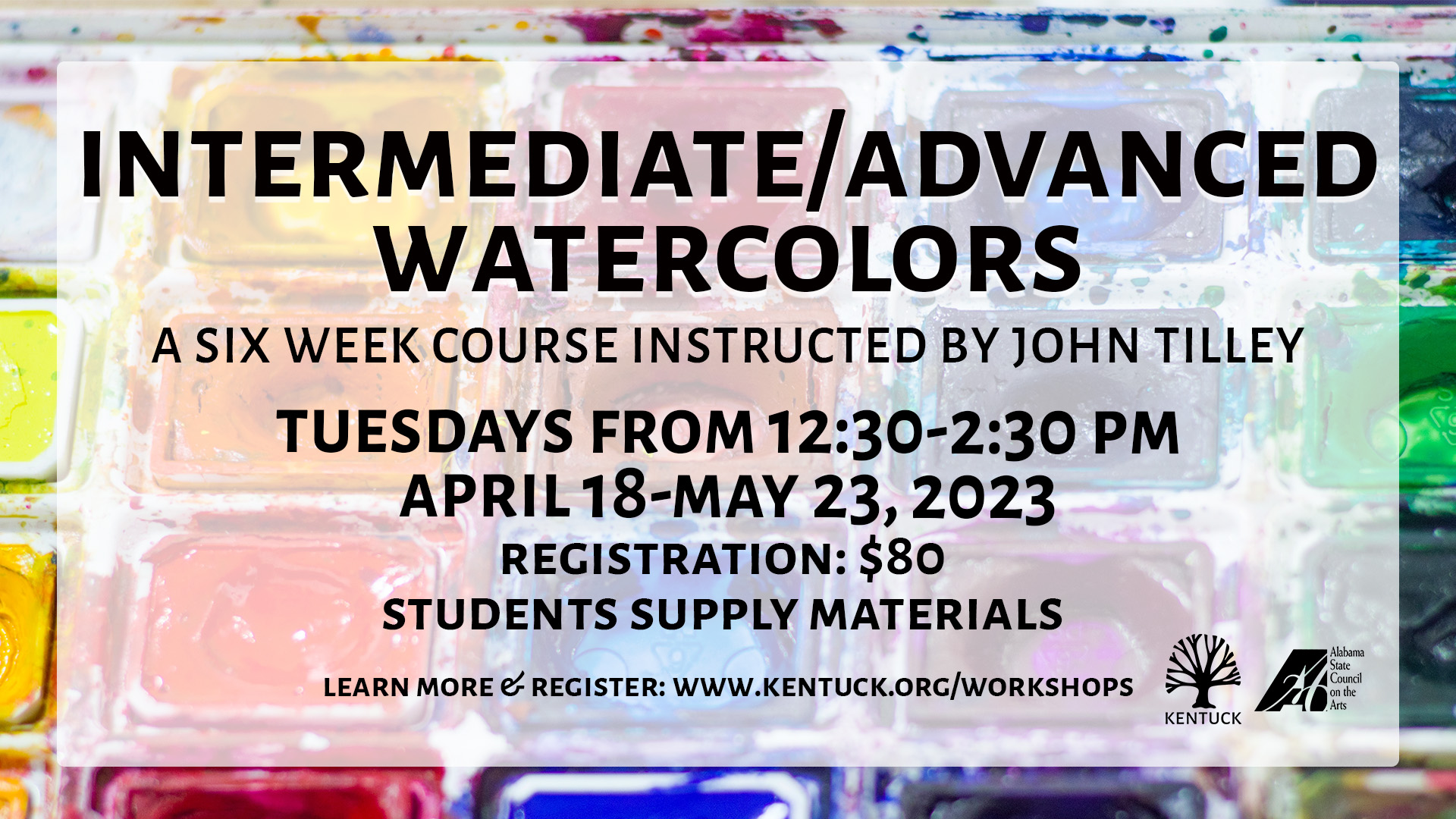 Intermediate/Advanced Watercolors: April/May 2023 cover image