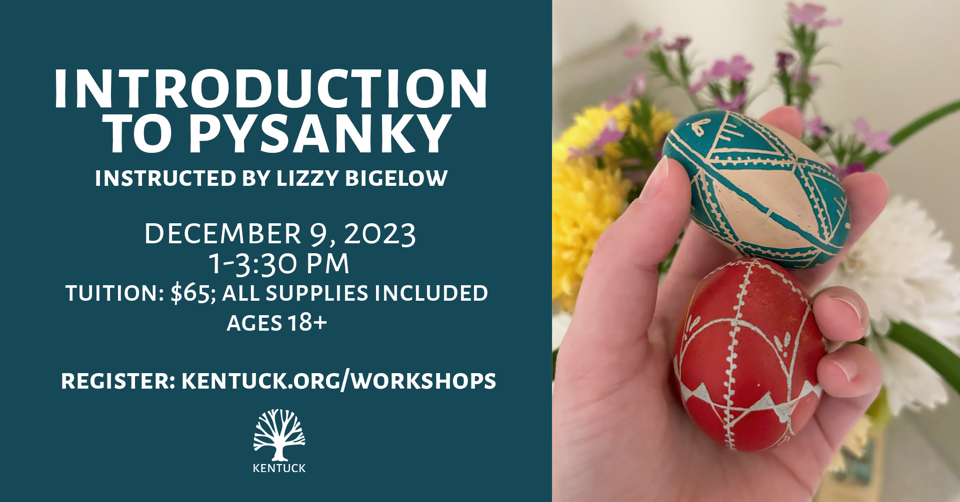 Introduction to Pysanky with Lizzy Bigelow
