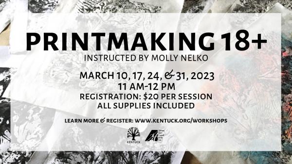 Printmaking 18+ - March