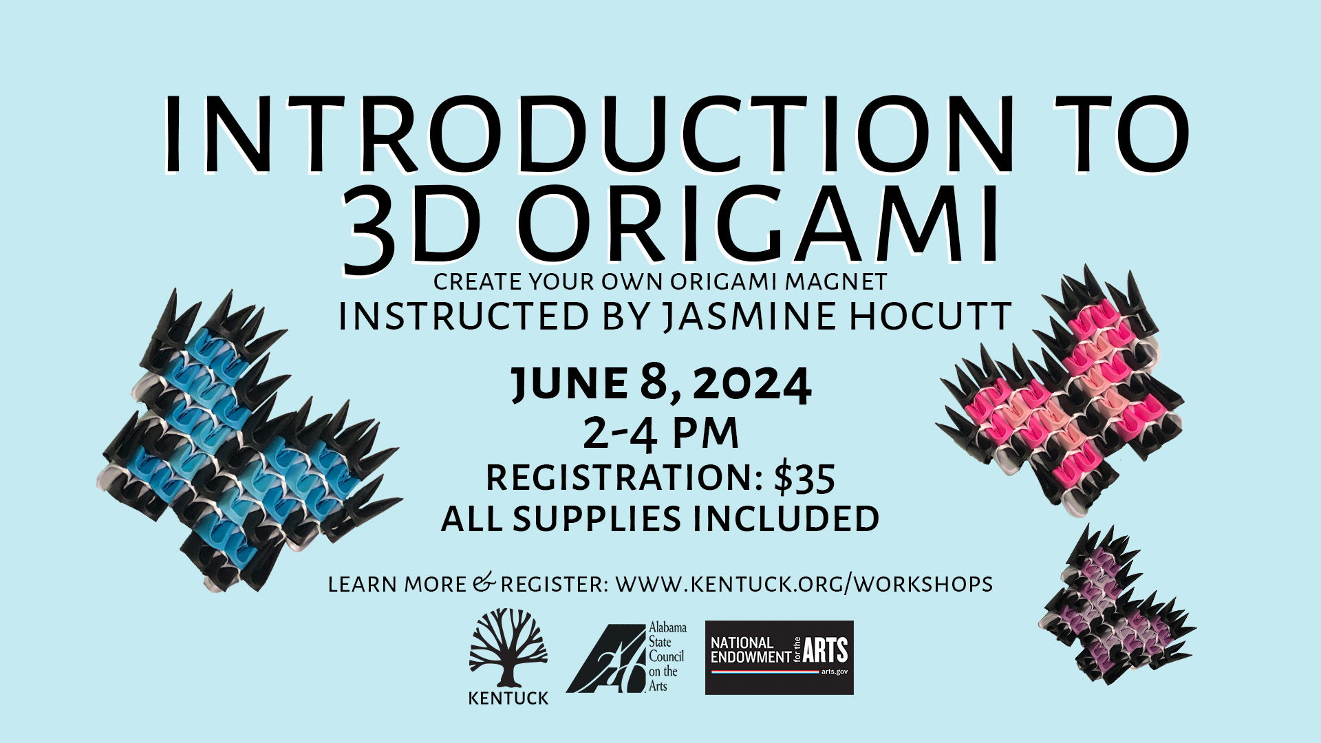 Introduction to 3D Origami with Jasmine Hocutt cover image