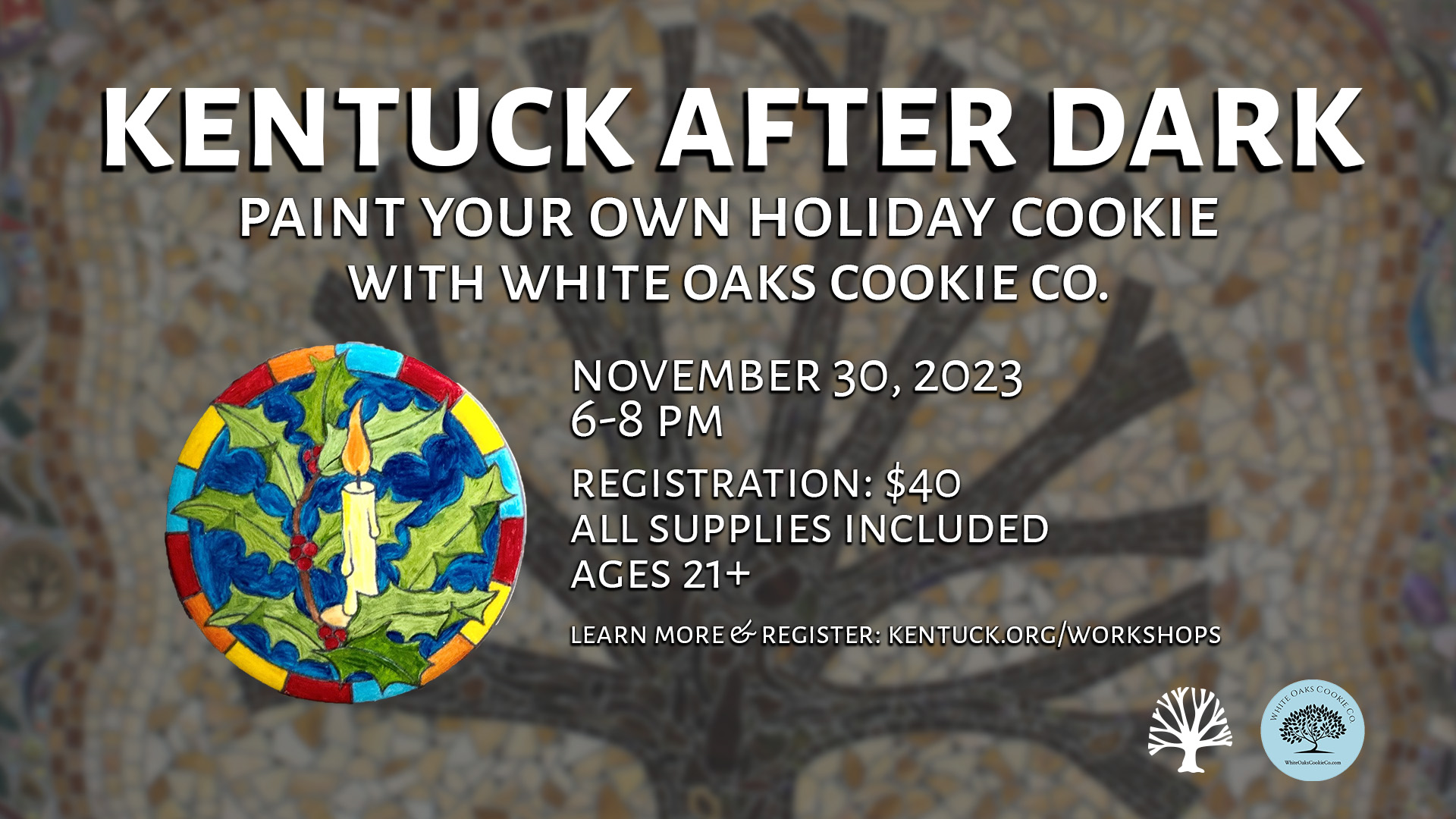 Kentuck After Dark: Paint Your Own Cookie with White Oaks Cookie Co. cover image