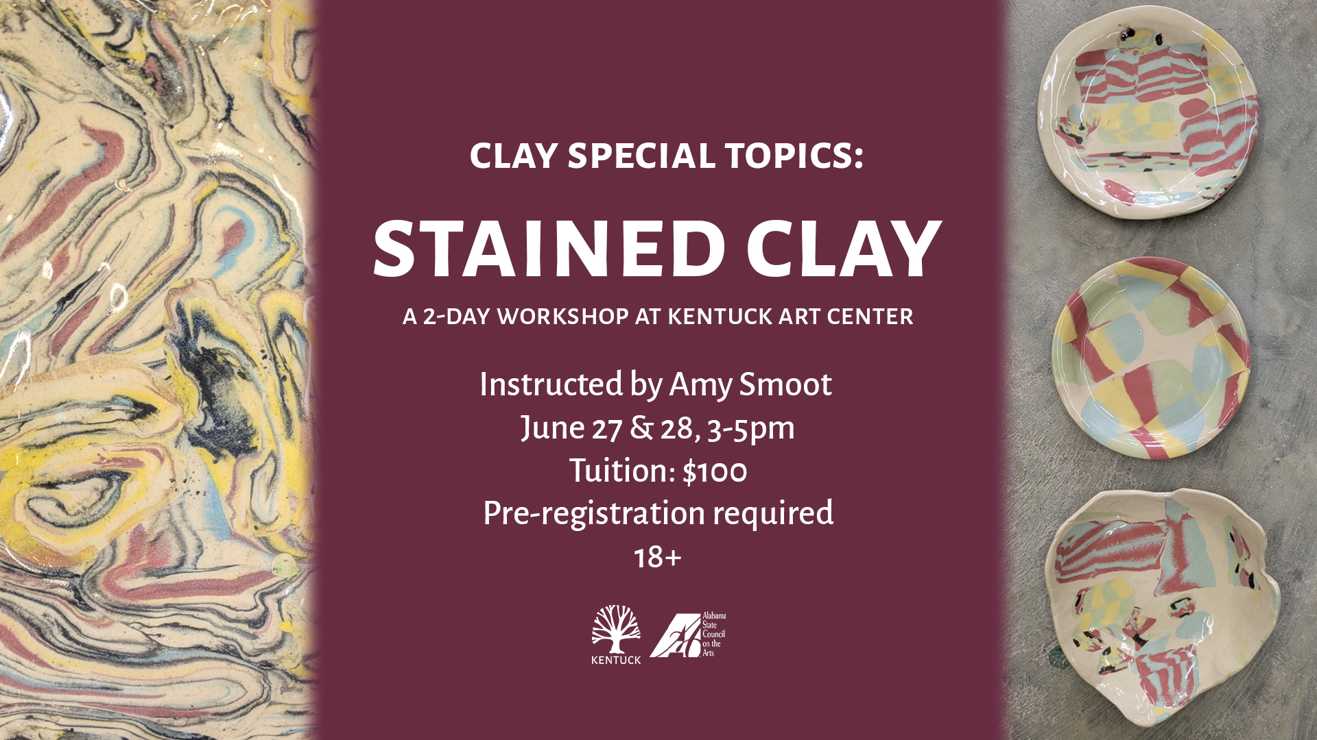 Clay Special Topics: Stained Clay