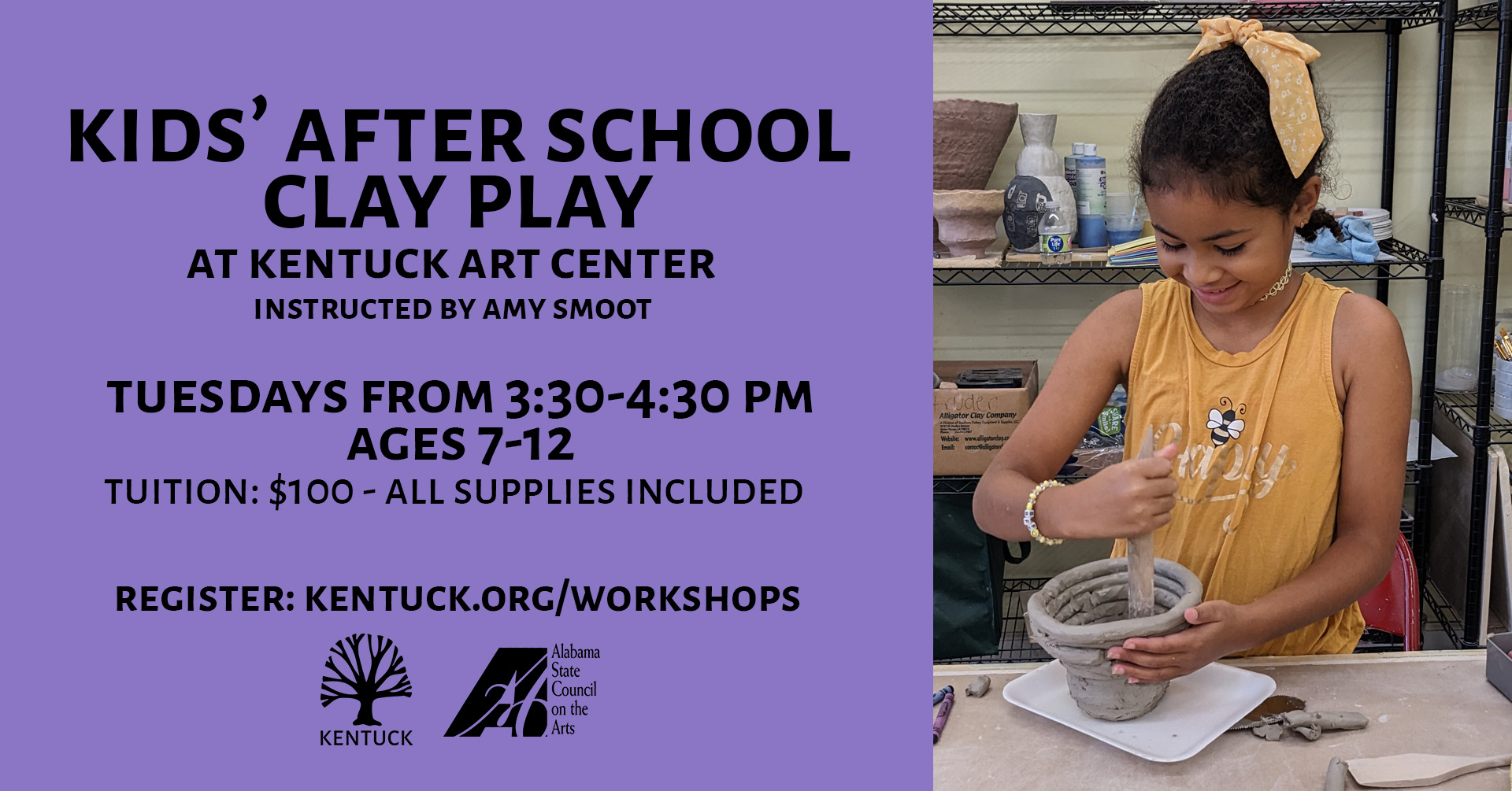 After School Clay Play: August 5, 12, 19, 26; 3:30-4:30pm cover picture