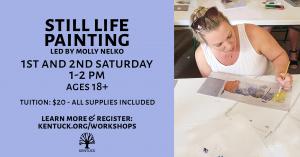 November 4 Registration: Still Life Painting 18+ cover picture