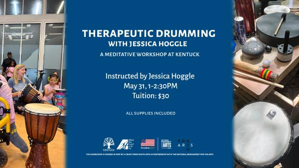 Therapeutic Drumming with Jessica Hoggle