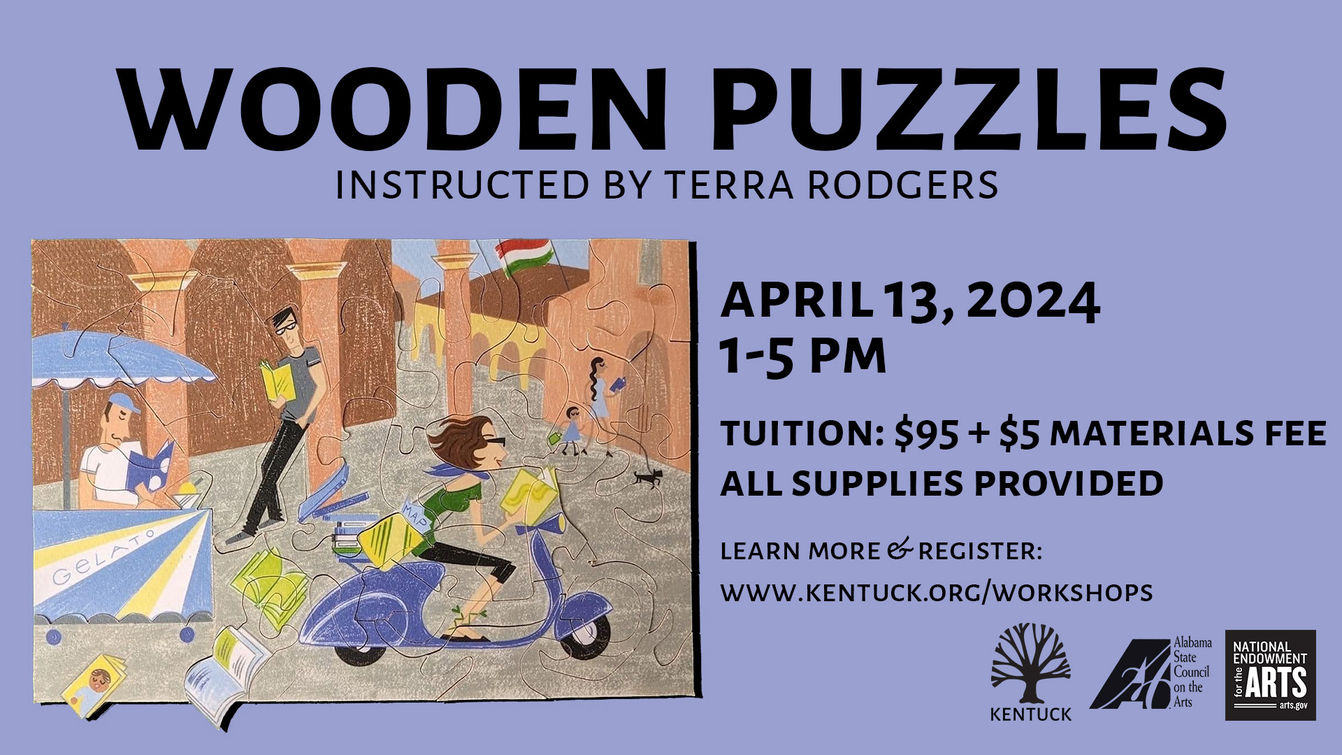 Wooden Puzzles with Terra Rodgers