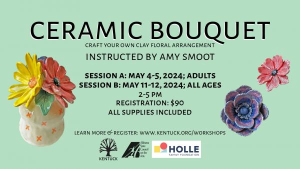 Ceramic Bouquets with Amy Smoot 2024