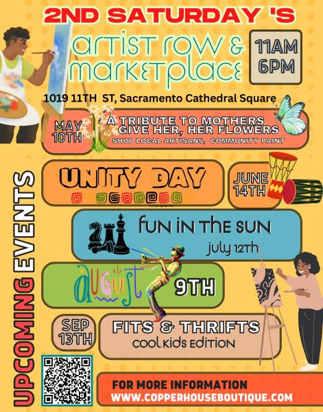 2nd Saturday Artist Row Marketplace