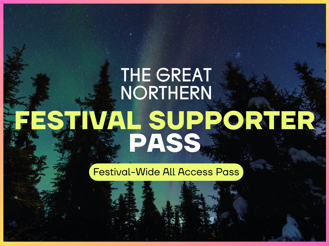 Festival Supporter Pass cover picture