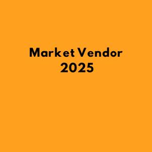Market Vendor Application