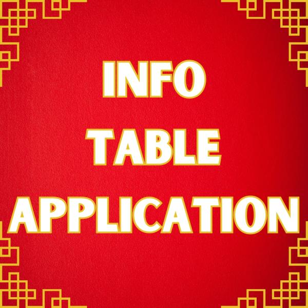 Information Table Application