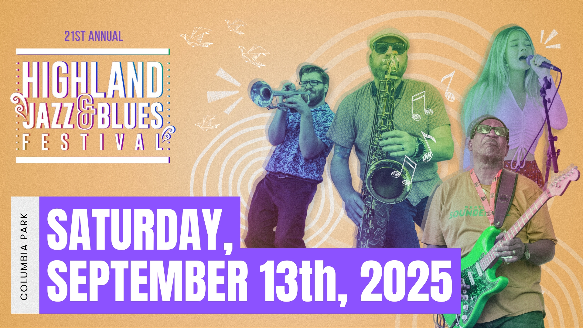 21st Annual Highland Jazz and Blues Festival - General Admission cover picture