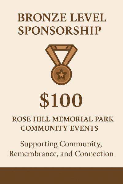 Bronze Sponsor
