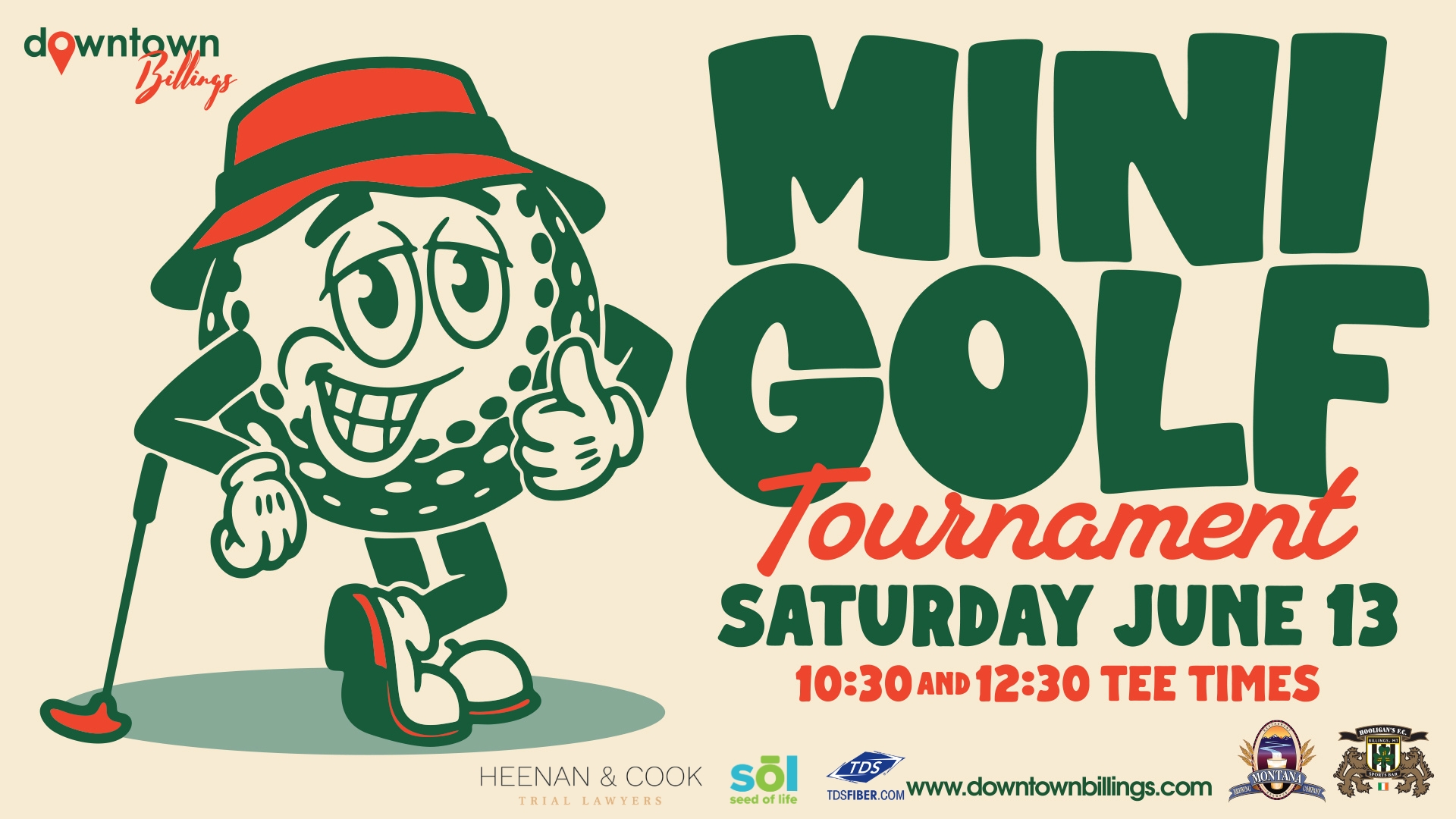 2026 Downtown Mini Golf Tournament