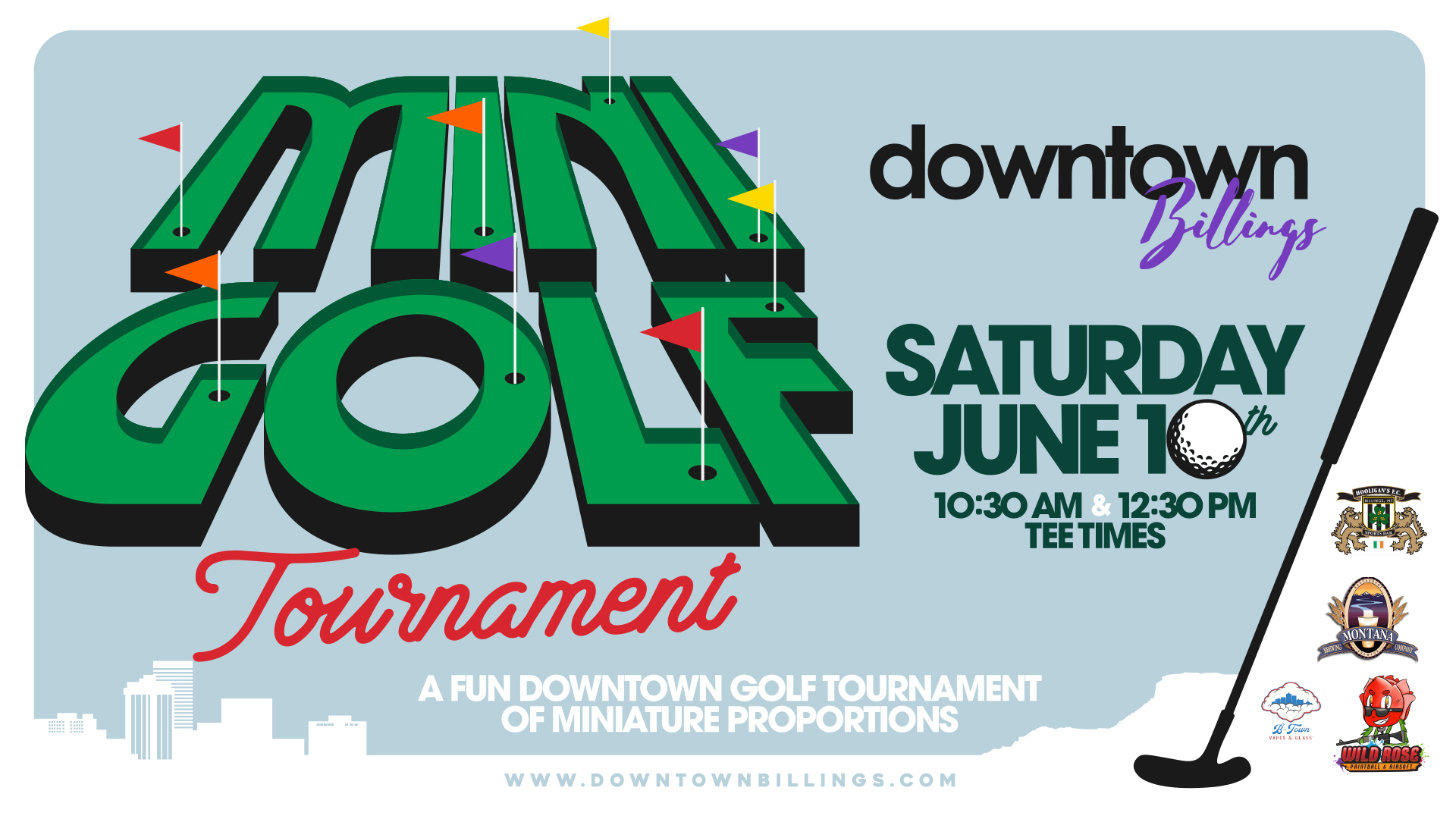 3rd Annual Downtown Mini Golf