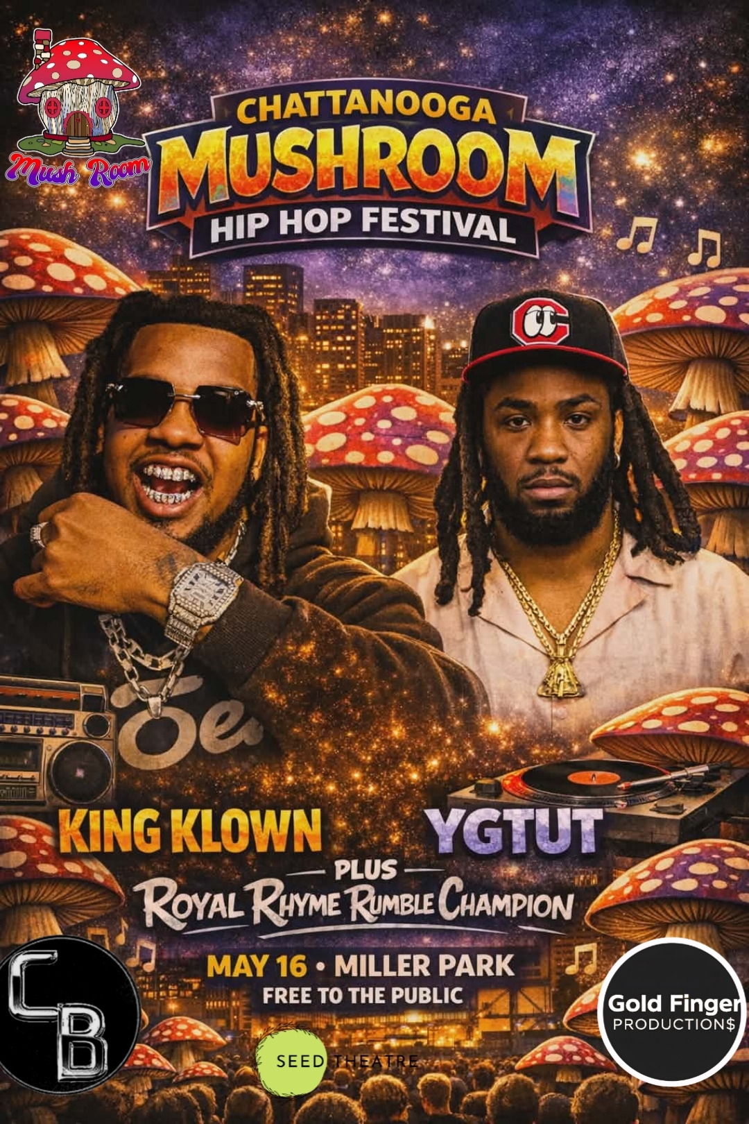 Chattanooga HipHop Mushroom Festival